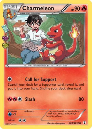 Charmeleon RC4  Generations Radiant Collection - Common