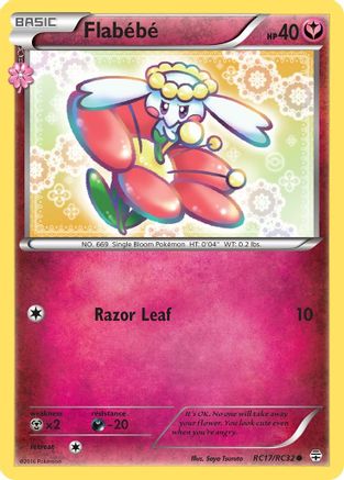 Flabebe RC17  Generations Radiant Collection - Common