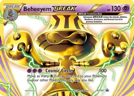 Beheeyem BREAK - XY135  - Holofoil XY Promos - Promo