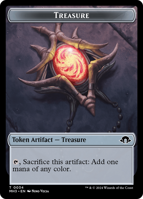 Treasure (TMH3-034) - Modern Horizons 3 Tokens