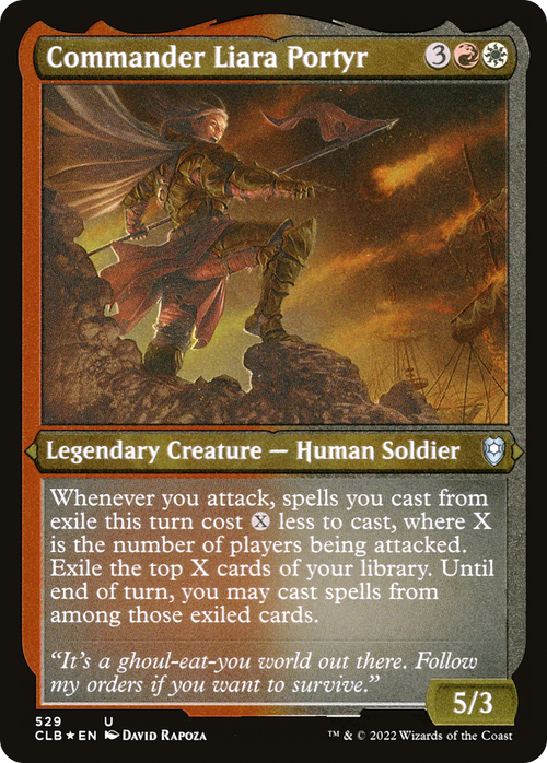 Commander Liara Portyr (CLB-529) - Commander Legends: Battle for Baldur's Gate Foil