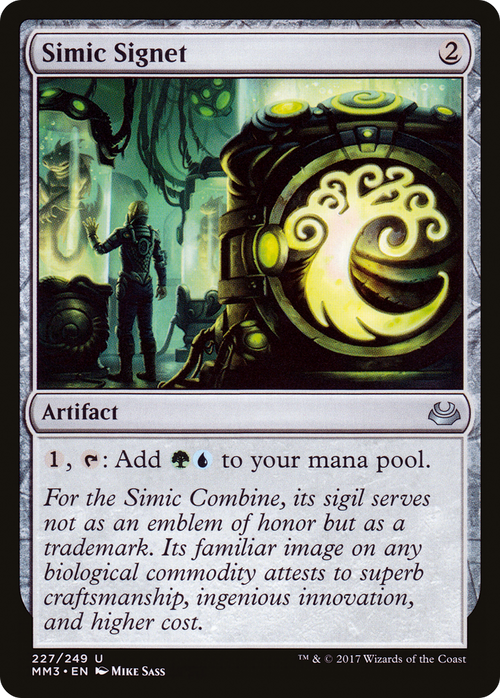 Simic Signet (MM3-227) - Modern Masters 2017 Foil