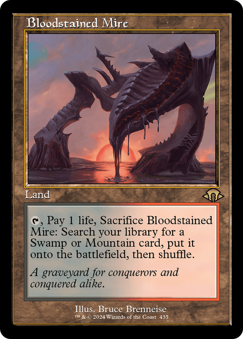 Bloodstained Mire (Retro Frame) (MH3-435) - Modern Horizons 3