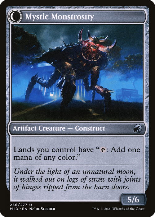 Mystic Skull (MID-256) - Innistrad: Midnight Hunt: (Double Faced Transform)