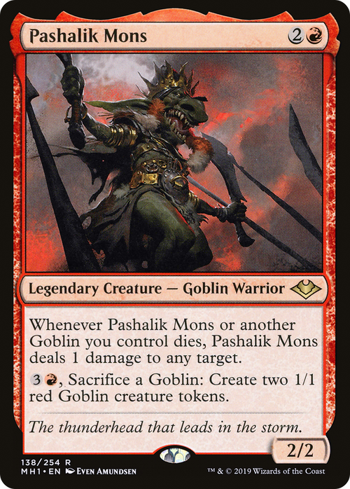 Pashalik Mons (MH1-138) - Modern Horizons