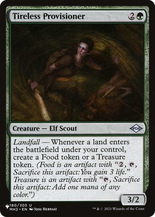 Tireless Provisioner (PLST-MH2-180) - The List