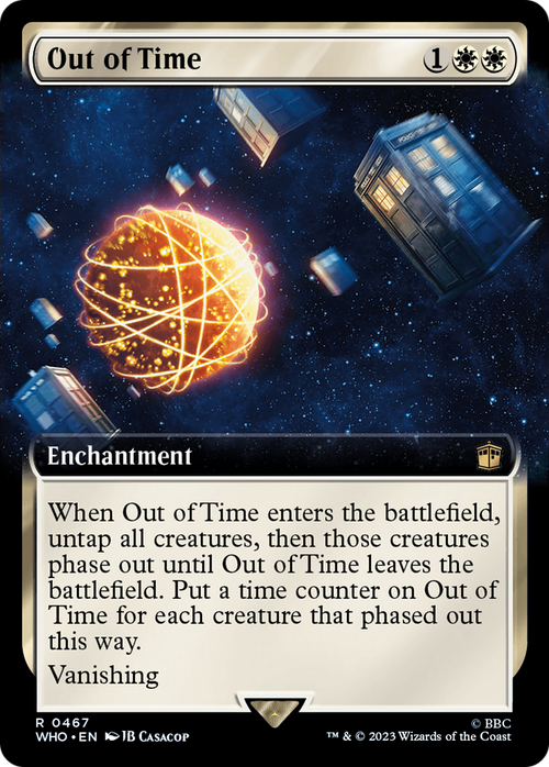Out of Time (Extended Art) (WHO-467) - Doctor Who: (Extended Art)