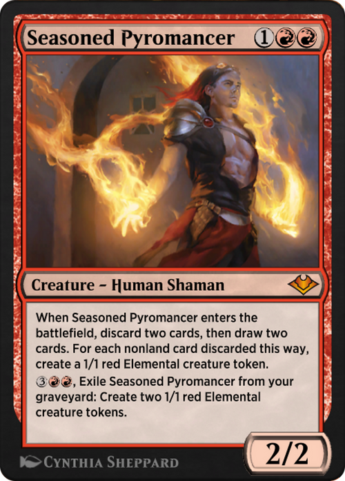 Seasoned Pyromancer (J21-509) - Jumpstart: Historic Horizons