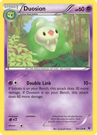 Duosion/124  XY  Fates Collide - Uncommon