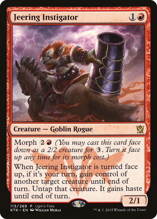 Jeering Instigator (FRF_UGIN-113) - Ugin's Fate