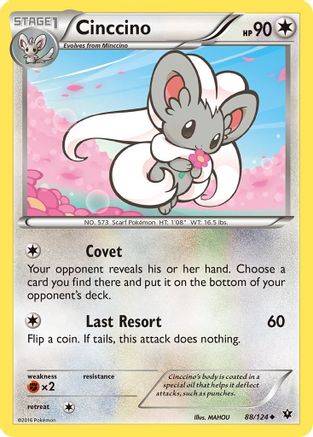 Cinccino (88) (88) 088  XY  Fates Collide - Uncommon