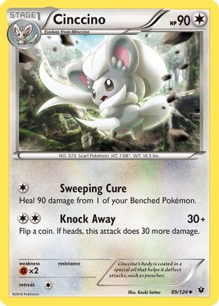 Cinccino (89) (89) 089  XY  Fates Collide - Uncommon