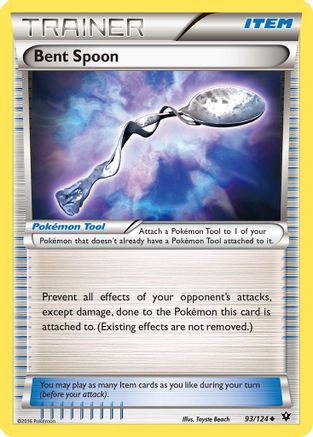 Bent Spoon  XY  Fates Collide - Uncommon