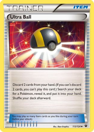 Ultra Ball 113/124  XY  Fates Collide - Uncommon