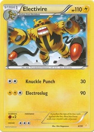 Electivire (25)  XY Trainer Kit Pikachu Libre & Suicune - Common
