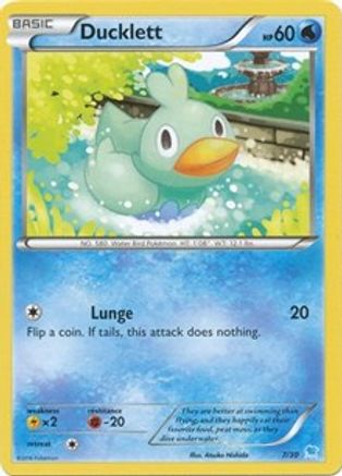Ducklett (24)  XY Trainer Kit Pikachu Libre & Suicune - Common