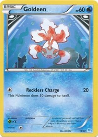 Goldeen (13)  XY Trainer Kit Pikachu Libre & Suicune - Common