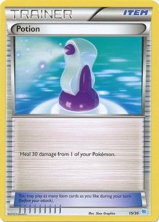 Potion (15 - Suicune Deck)/30  XY Trainer Kit Pikachu Libre & Suicune - Common