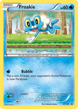 Froakie - XY138  - Holofoil XY Promos - Promo