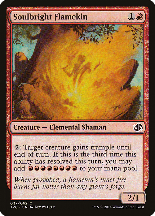 Soulbright Flamekin (DD3-037) - Duel Decks Anthology: Jace vs. Chandra