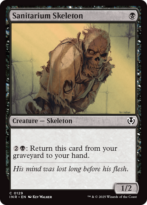 Sanitarium Skeleton (INR-129) - Innistrad Remastered Foil