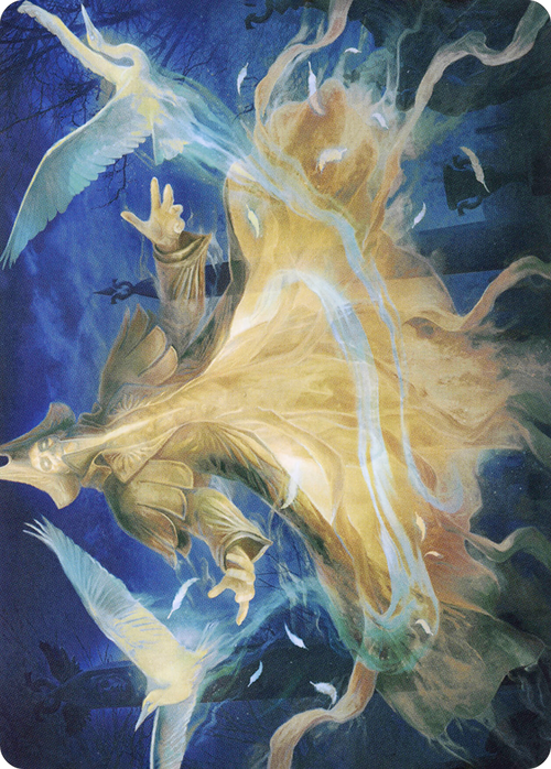 Heron-Blessed Geist // Heron-Blessed Geist (AVOW-013) - Crimson Vow Art Series (Borderless)