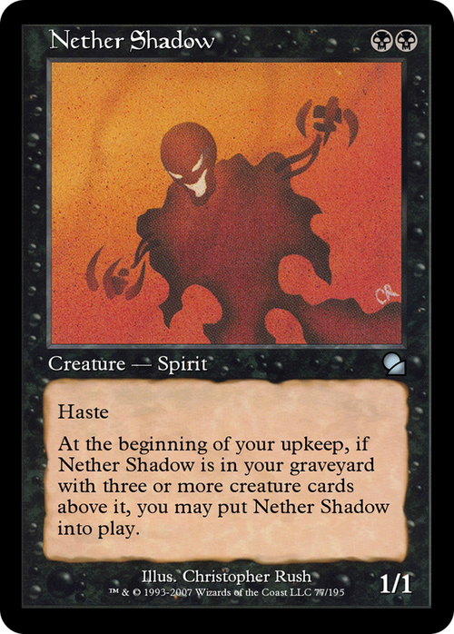 Nether Shadow (ME1-077) - Masters Edition