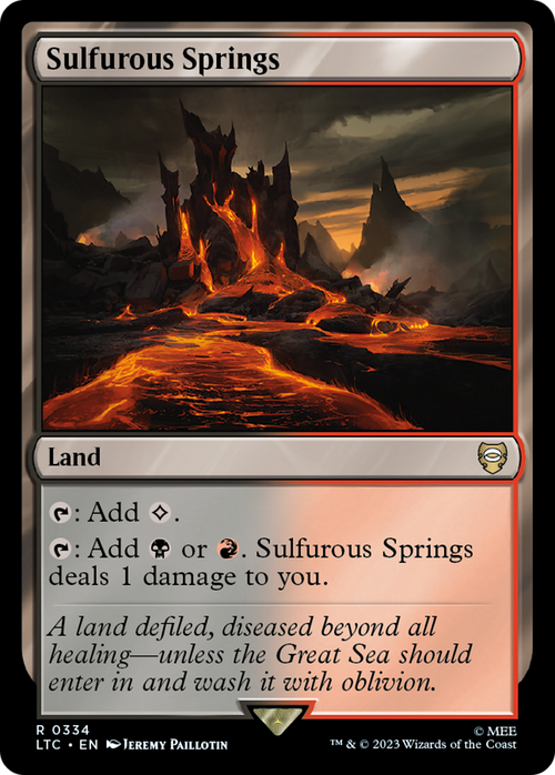 Sulfurous Springs (LTC-334) - Tales of Middle-earth Commander