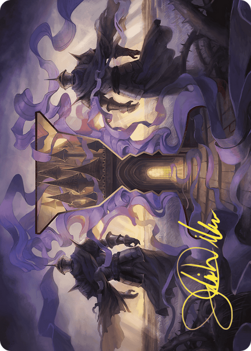 Court of Locthwain // Court of Locthwain (AWOE-053) - Wilds of Eldraine Art Series (Borderless) Foil