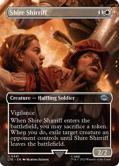 Shire Shirriff (Borderless) (LTR-441) - The Lord of the Rings: Tales of Middle-earth Foil