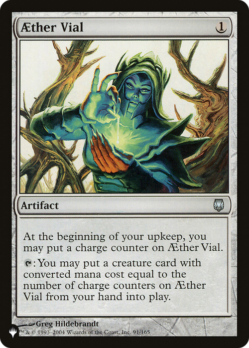 Aether Vial (LIST-DST-91) - The List