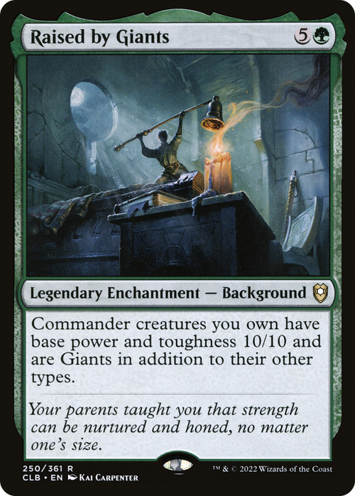 Raised by Giants (CLB-250) - Commander Legends: Battle for Baldur's Gate