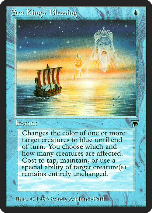 Sea Kings' Blessing (LEG-) - Legends