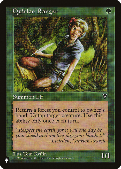 Quirion Ranger (LIST-) - The List