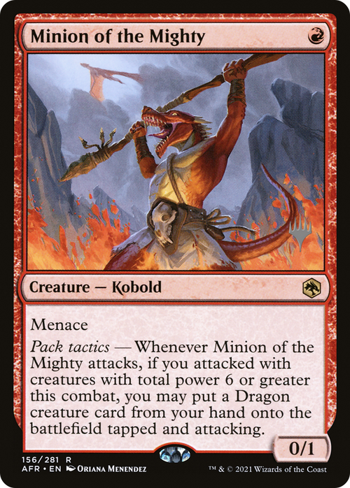 Minion of the Mighty (PPAFR-156P) - Adventures in the Forgotten Realms Promos