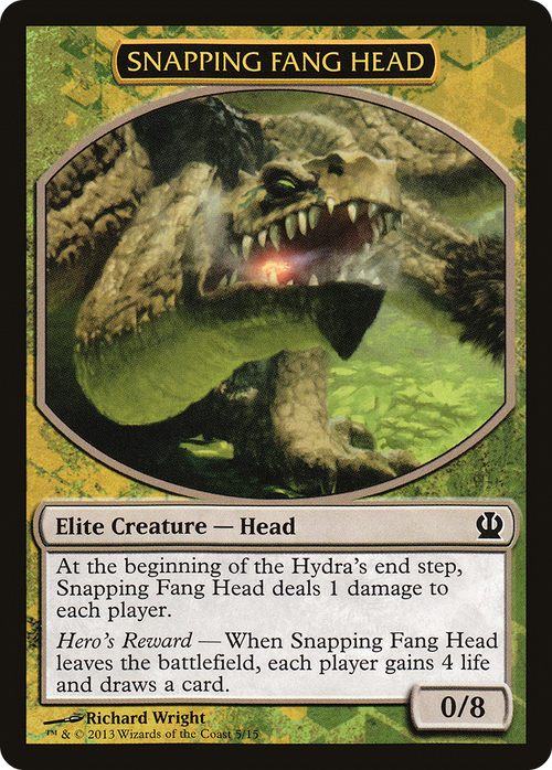 Snapping Fang Head (HERO-005) - Face the Hydra