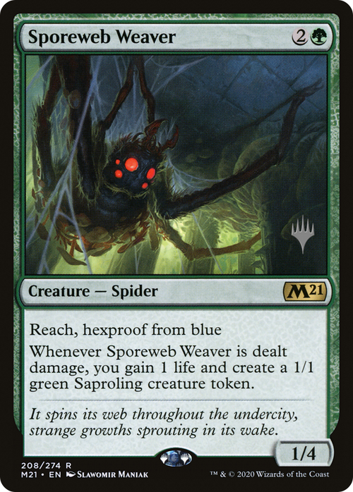 Sporeweb Weaver (PPM21-208P) - Core Set 2021 Promos