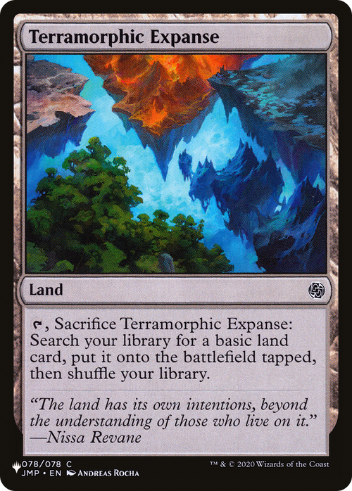 Terramorphic Expanse (LIST-JMP-78) - The List