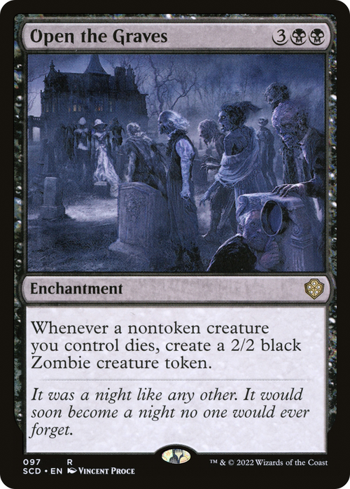 Open the Graves (SCD-097) - Starter Commander Decks