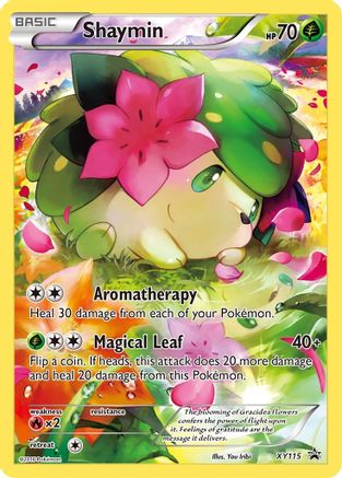 Shaymin XY115  - Holofoil XY Promos - Promo