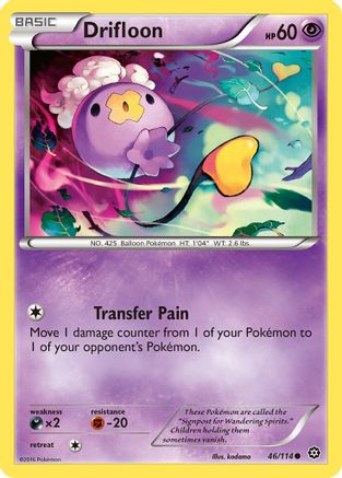 Drifloon 046  XY  Steam Siege - Common