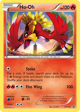 Ho-Oh  - Holofoil XY Promos - Promo