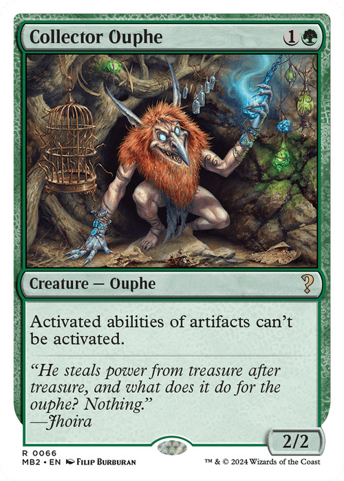 Collector Ouphe (White Border) (MB2-066) - Mystery Booster 2