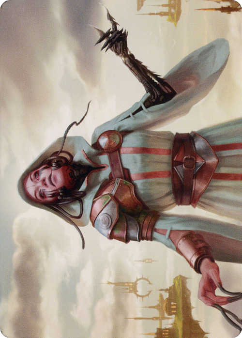 Phyrexian Missionary // Phyrexian Missionary (ADMU-011) - Dominaria United Art Series (Borderless)