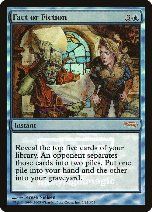 Fact or Fiction (FNM-006) - Friday Night Magic 2005 Foil