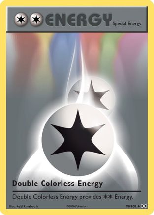 Double Colorless Energy 090  XY  Evolutions - Uncommon