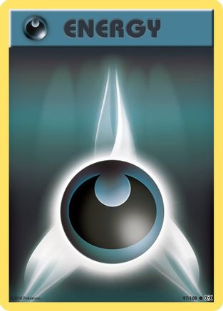Darkness Energy 097  XY  Evolutions - Common