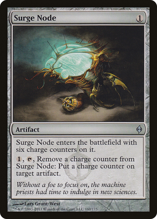 Surge Node (NPH-160) - New Phyrexia Foil