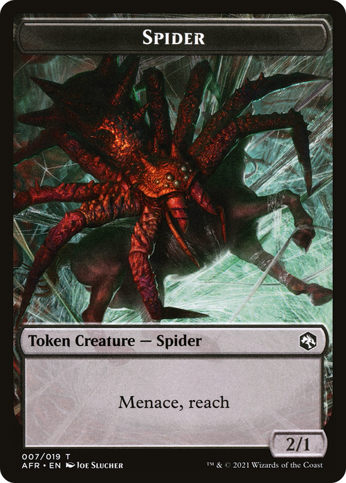 Spider (AFR-007) - Adventures in the Forgotten Realms Tokens