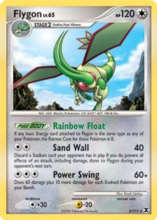 Flygon - 5/111 (DPPt Rising Rivals)/111  Deck Exclusives - Rare